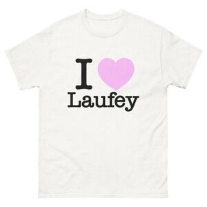 I Love Laufey Music Fan Unisex Graphic Tee T-Shirt